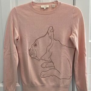 Ted Baker London Pink Pug Sweater (Size 1)